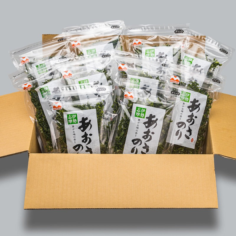 【マルハ昆布】伊勢志摩産あおさたっぷりセット(あおさのり12g×10袋)