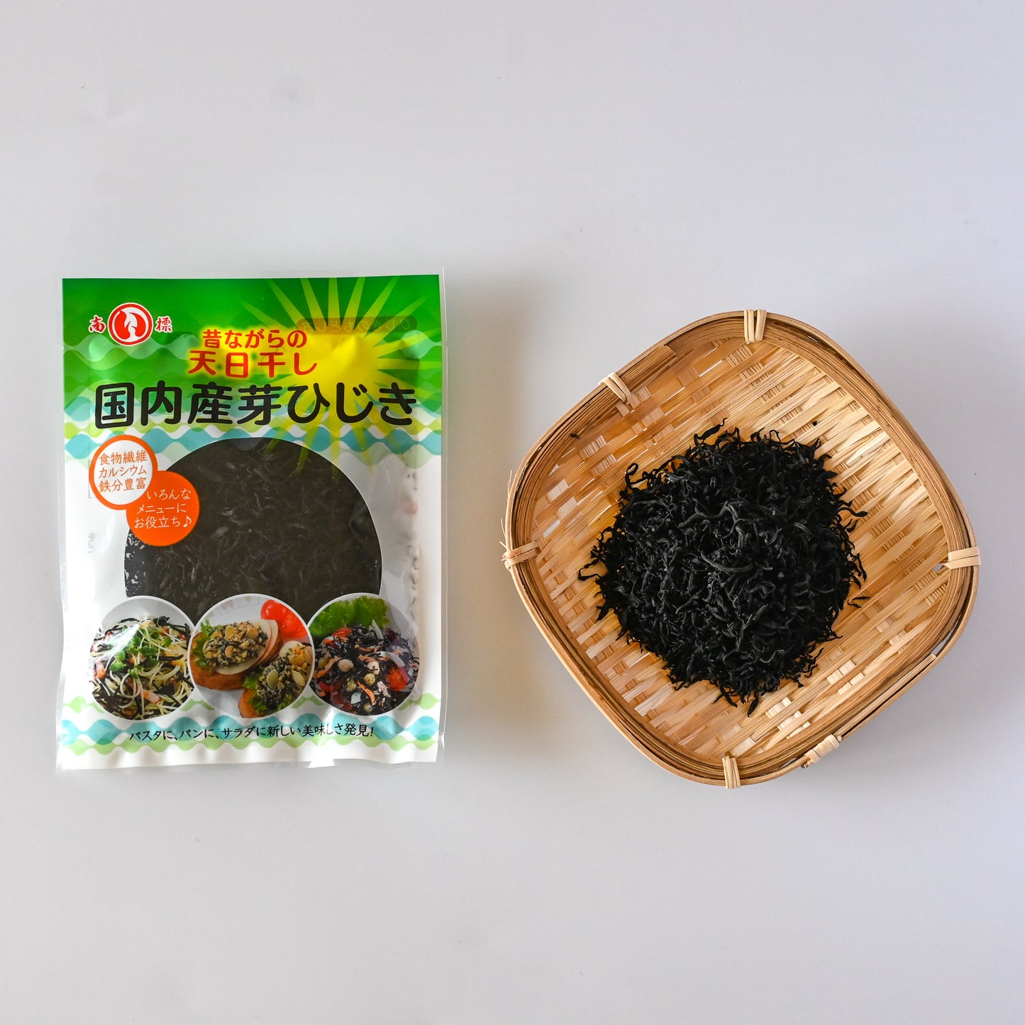 【伊勢丸い水産】国内産芽ひじき(18g×3袋/8袋)