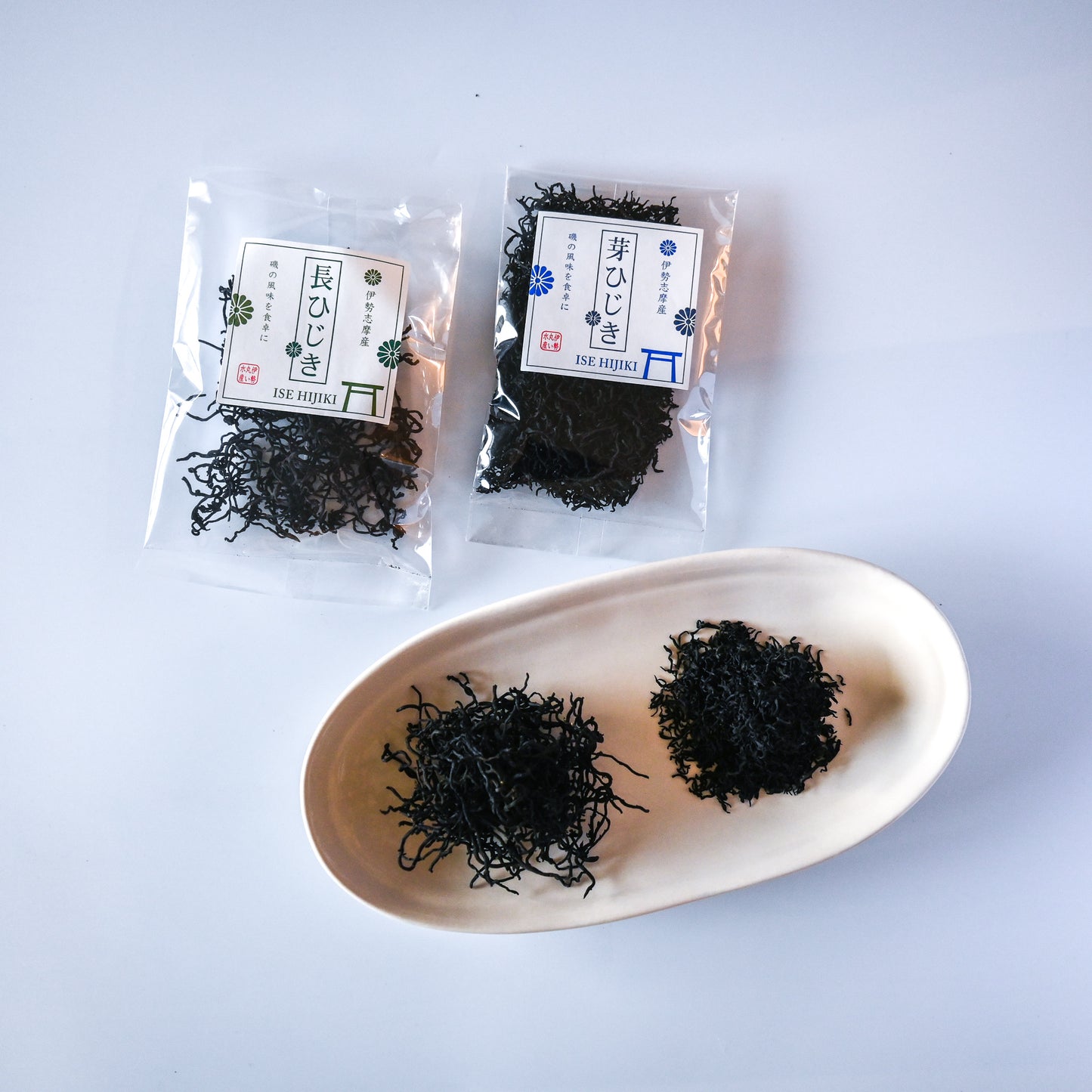 【伊勢丸い水産】伊勢ひじきギフトセット(芽ひじき30g×2袋、長ひじき25g×1袋セット)