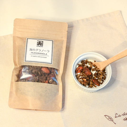 【辻丈蔵商店】食物繊維たっぷり!海のグラノーラ(ひじきグラノーラ)(115g×2袋/3袋)