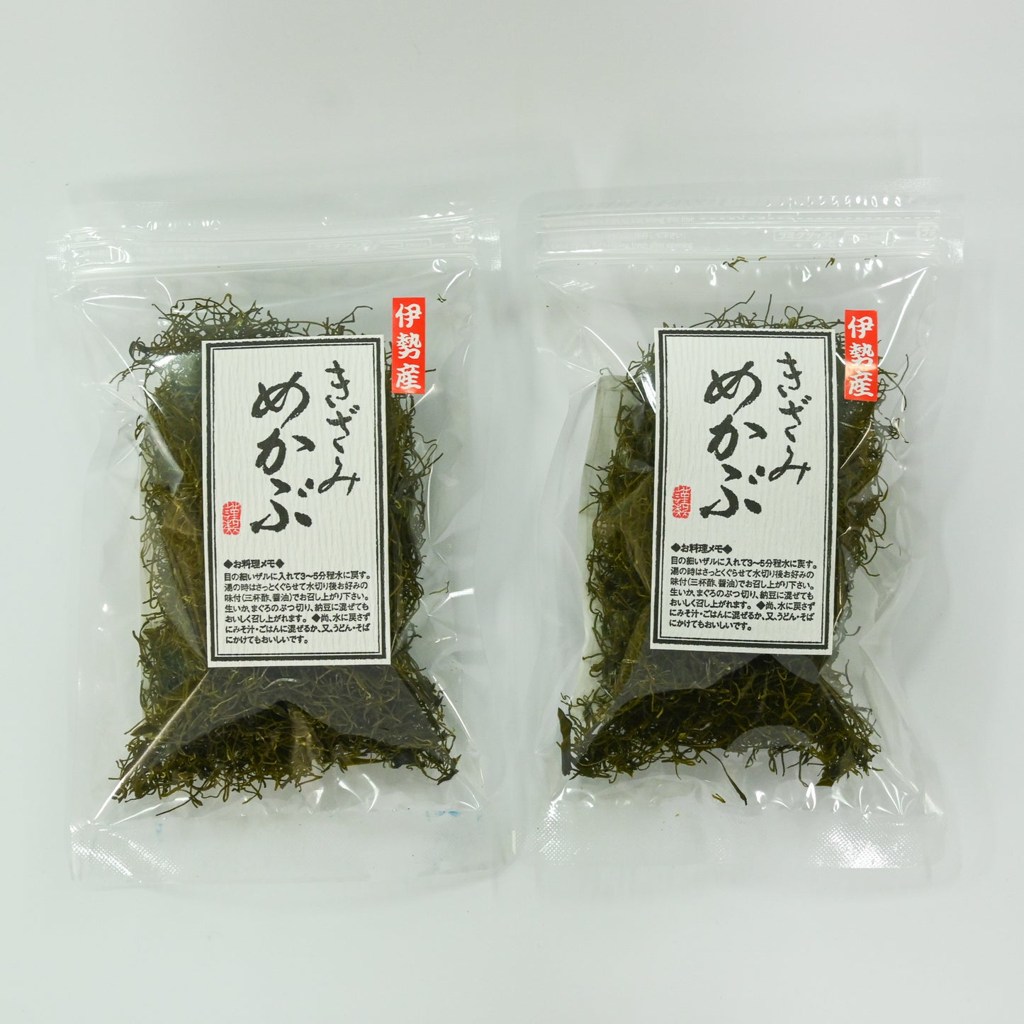 【辻丈蔵商店】伊勢産きざみめかぶ(30g×2袋)