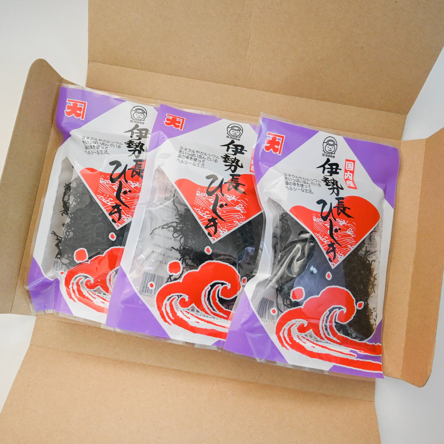 【辻丈蔵商店】国内産伊勢長ひじき(30g×3袋)