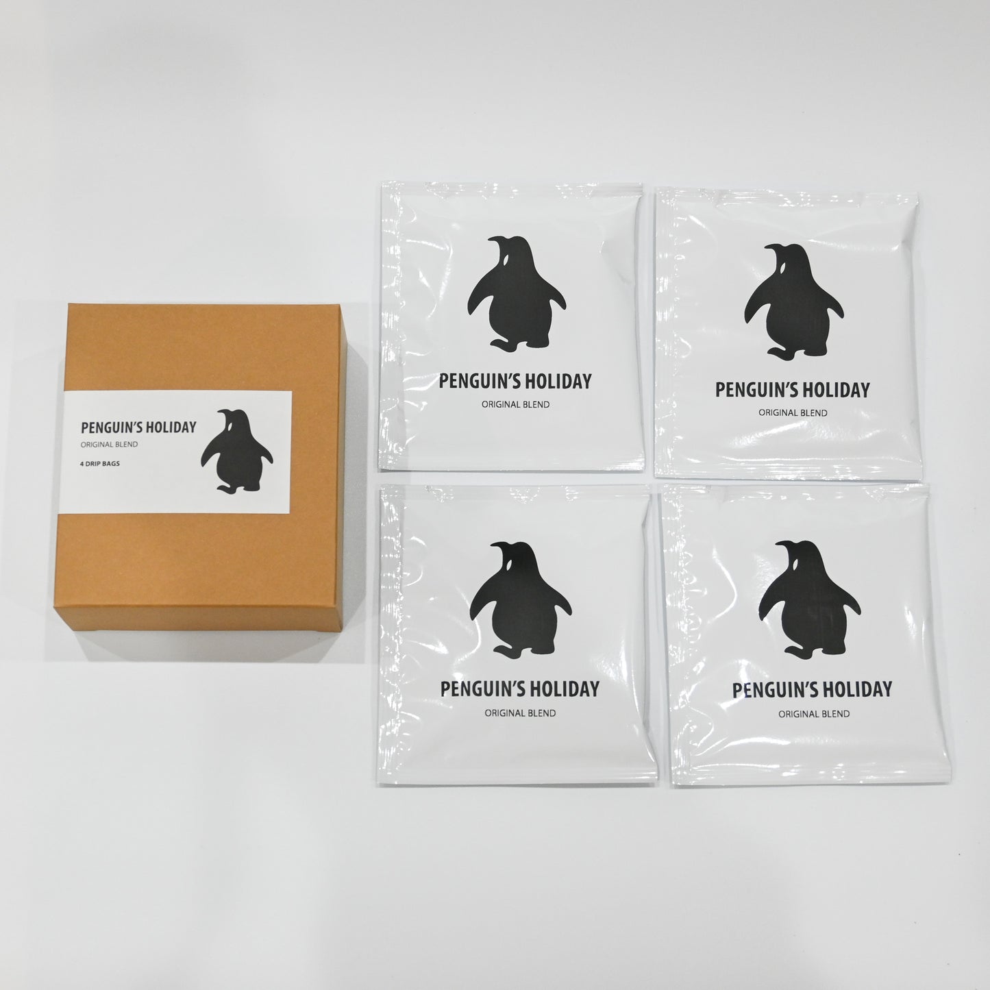 【ペンギン堂】安らぎのドリップコーヒー “PENGUIN’S HOLIDAY”（4袋入）ギフト用×2